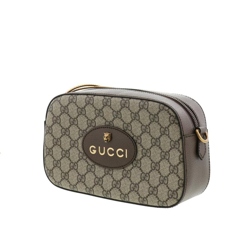 GUCCI GG Supreme Messenger Bag Shoulder Brown - Picture 2 of 6